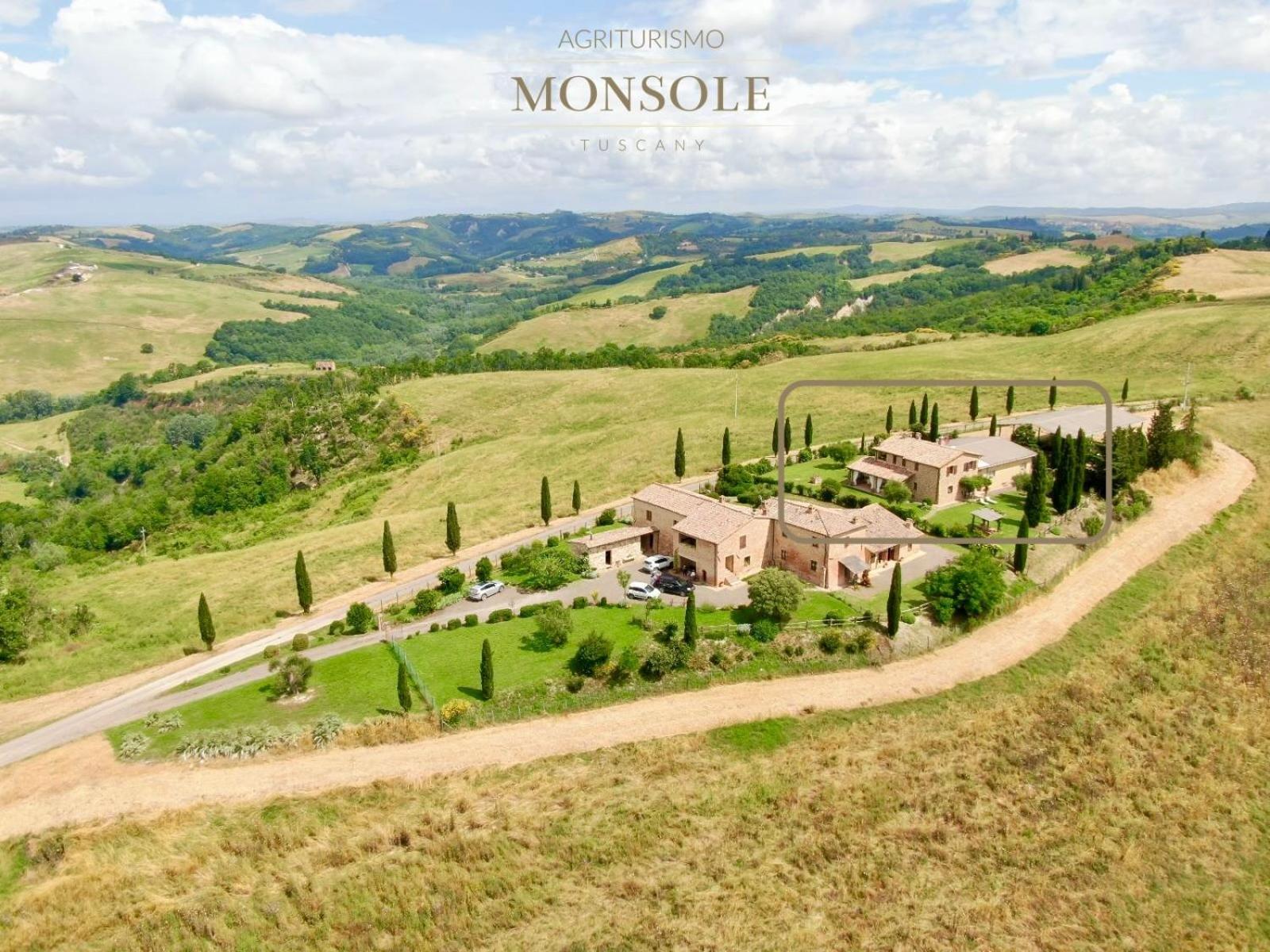 Agriturismo Monsole - Монтальчино Экстерьер фото